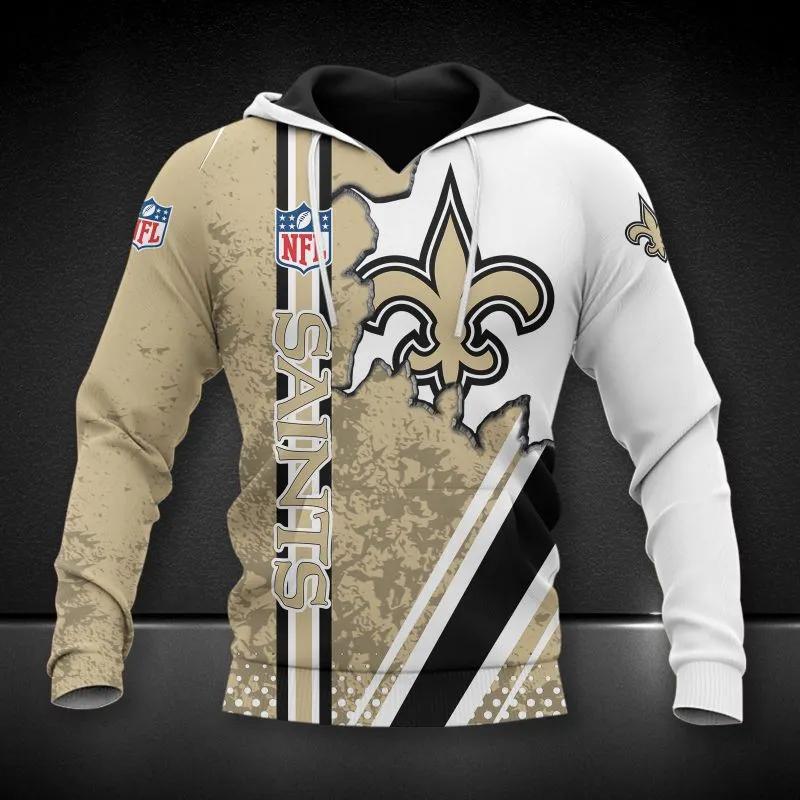 NFL New Orleans Saints NFL 3D All Over Print Hoodie