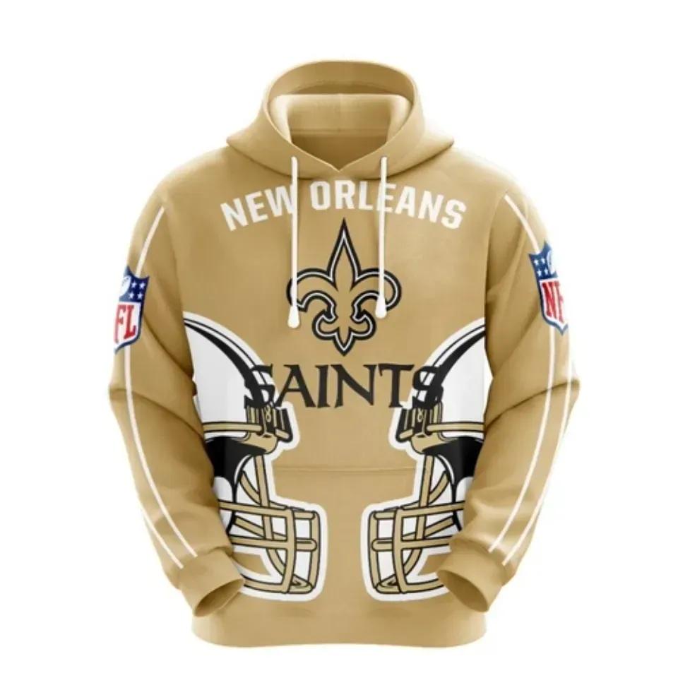 NFL New Orleans Saints NFL 3D All Over Print Hoodie