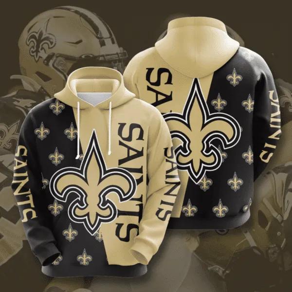 NFL New Orleans Saints NFL 3D All Over Print Hoodie