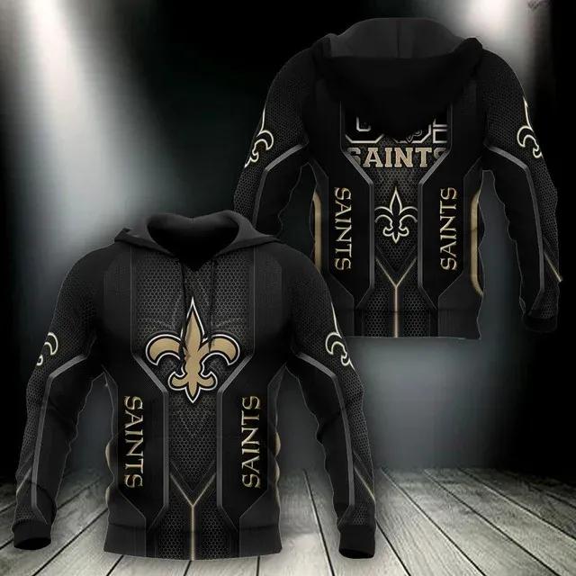 NFL New Orleans Saints NFL 3D All Over Print Hoodie