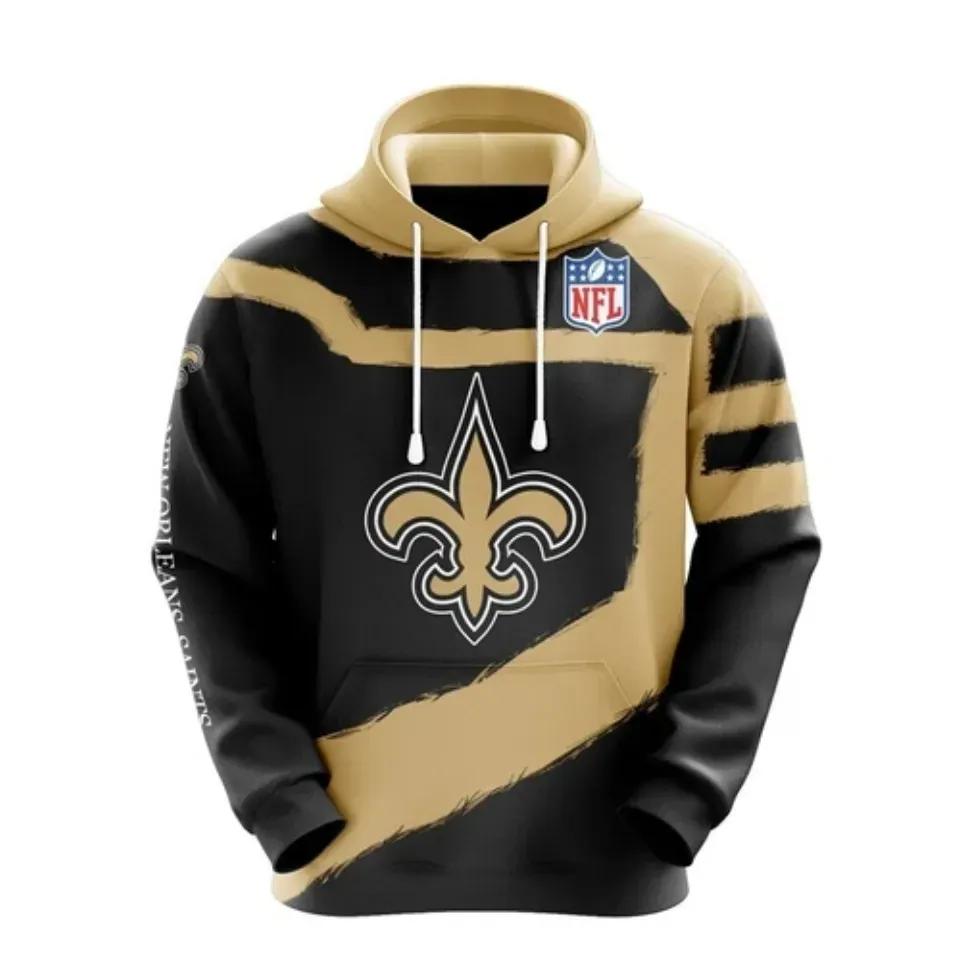NFL New Orleans Saints NFL 3D All Over Print Hoodie