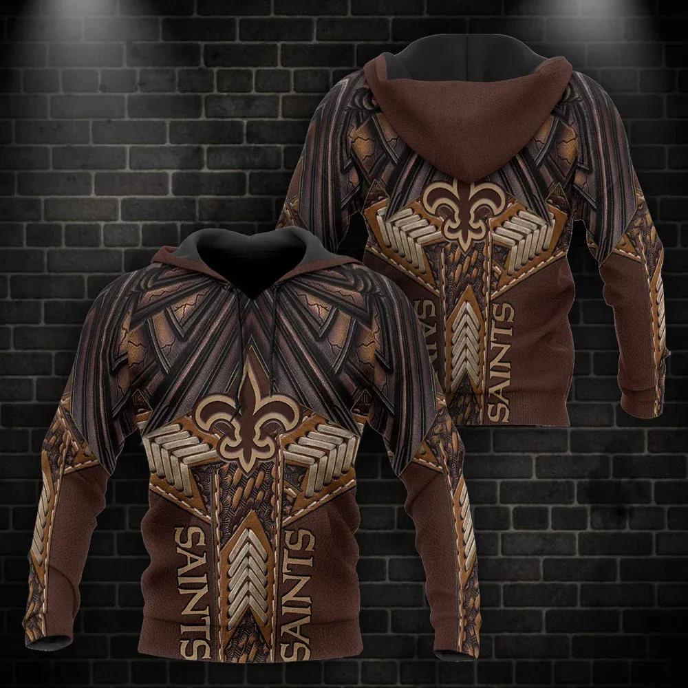 NFL New Orleans Saints NFL 3D All Over Print Hoodie