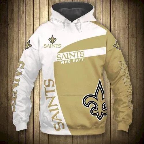 NFL New Orleans Saints NFL 3D All Over Print Hoodie