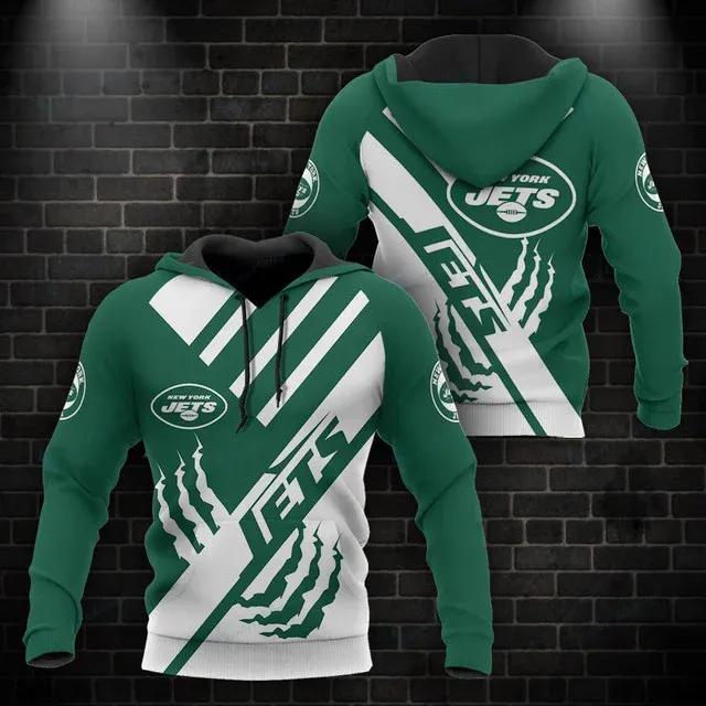 NFL New York Jets NFL 3D All Over Print Hoodie
