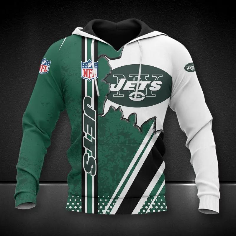 NFL New York Jets NFL 3D All Over Print Hoodie