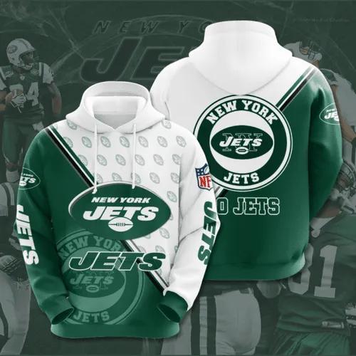 NFL New York Jets NFL 3D All Over Print Hoodie