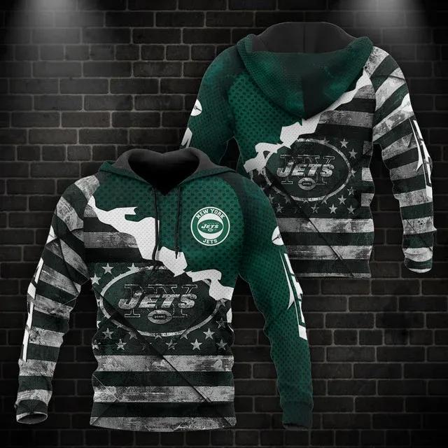 NFL New York Jets NFL 3D All Over Print Hoodie