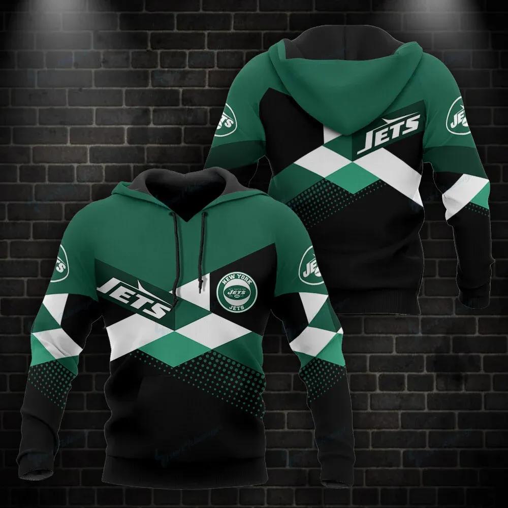 NFL New York Jets NFL 3D All Over Print Hoodie