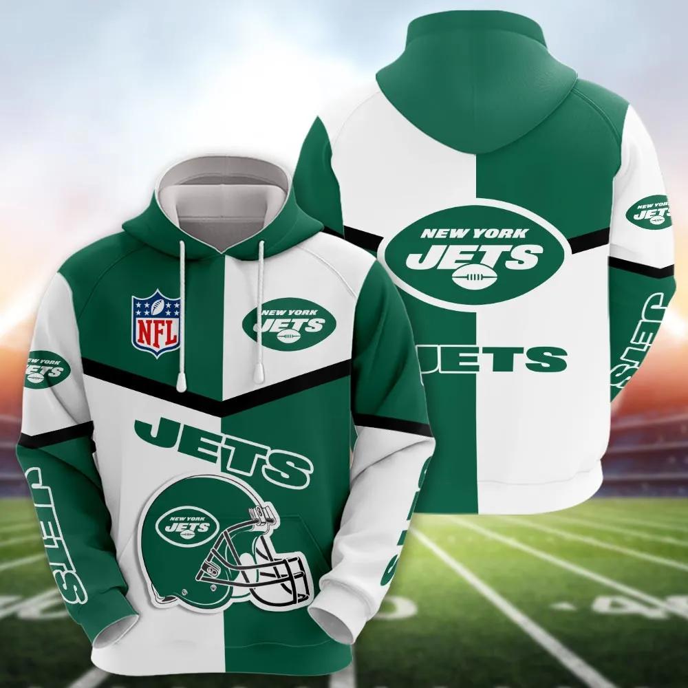 NFL New York Jets NFL 3D All Over Print Hoodie