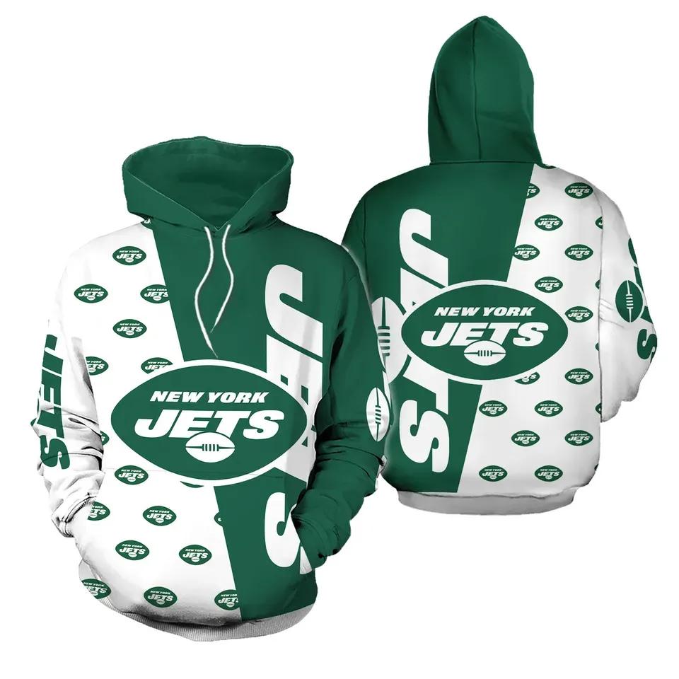 NFL New York Jets NFL 3D All Over Print Hoodie