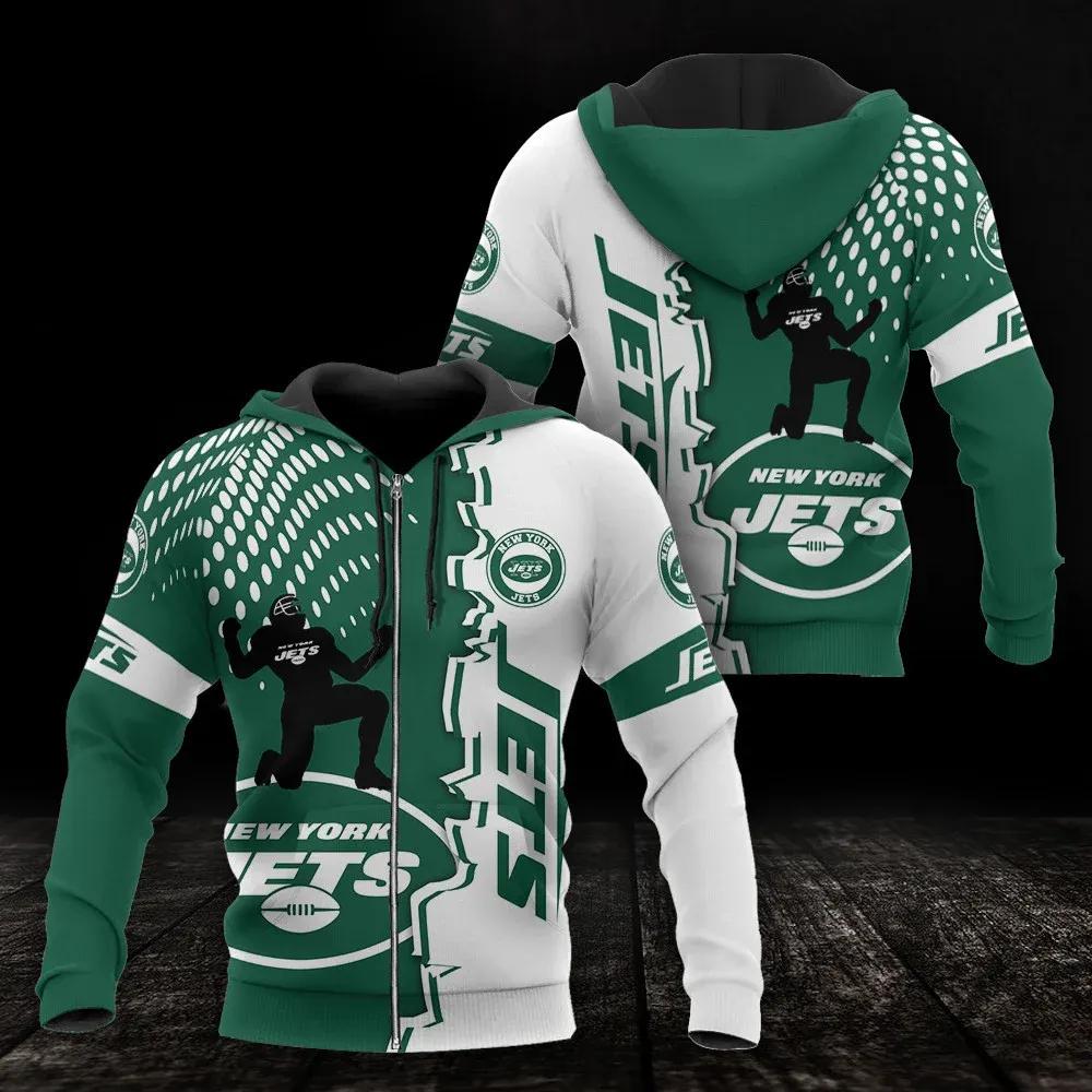 NFL New York Jets NFL 3D All Over Print Hoodie