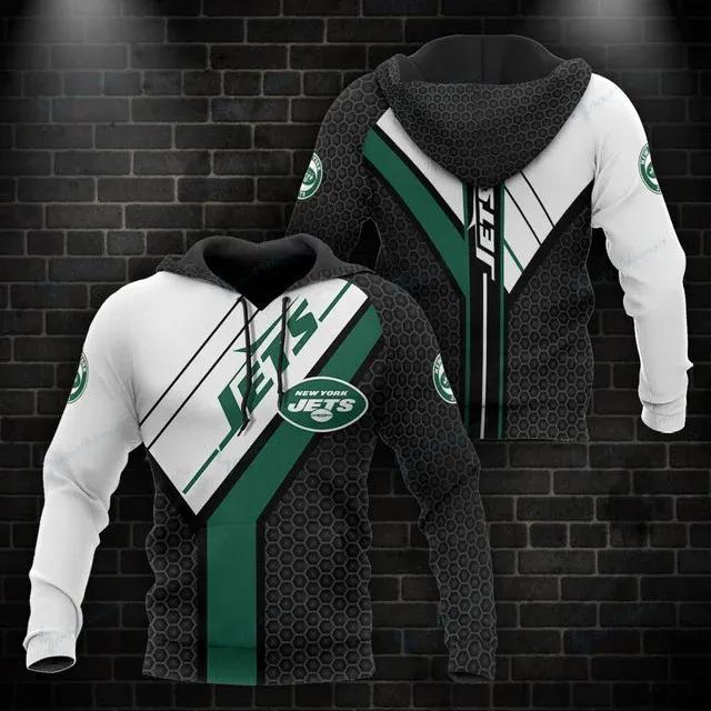 NFL New York Jets NFL 3D All Over Print Hoodie