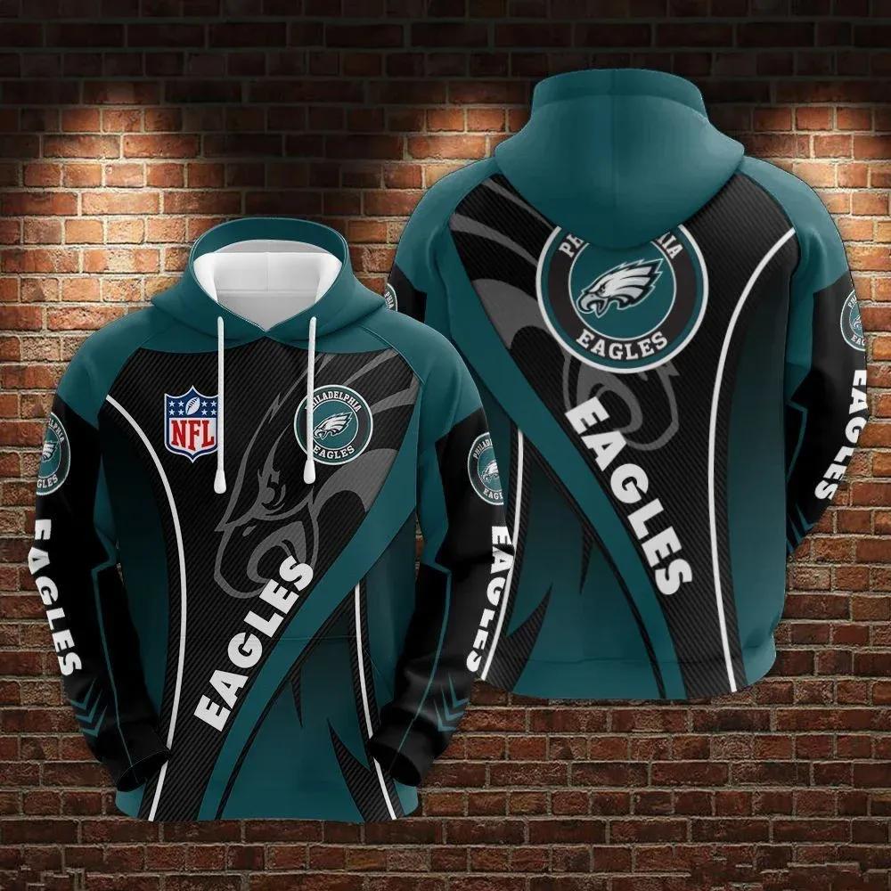 NFL Philadelphia Eagles NFL 3D All Over Print Hoodie