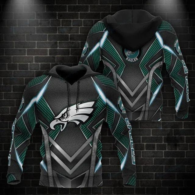 NFL Philadelphia Eagles NFL 3D All Over Print Hoodie