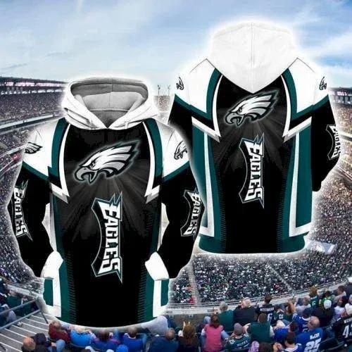 NFL Philadelphia Eagles NFL 3D All Over Print Hoodie