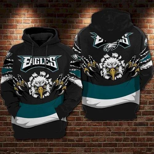 NFL Philadelphia Eagles NFL 3D All Over Print Hoodie