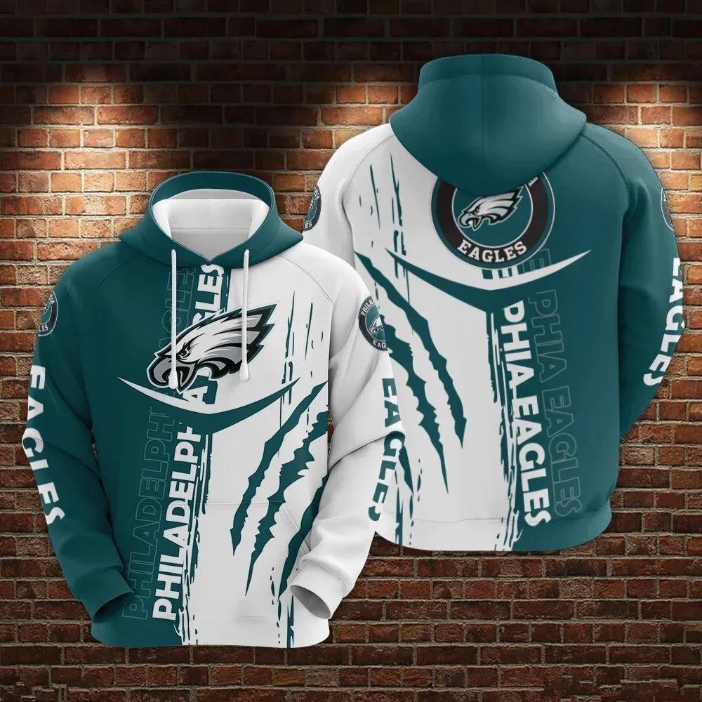 NFL Philadelphia Eagles NFL 3D All Over Print Hoodie