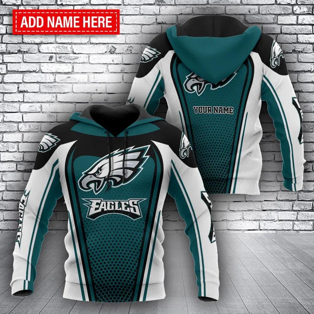 NFL Philadelphia Eagles Personalized NFL 3D All Over Print Hoodie