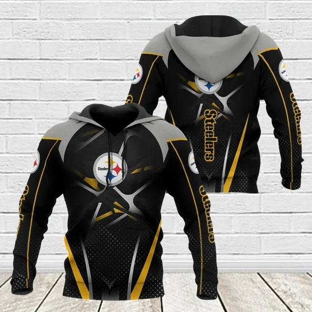 NFL Pittsburgh Steelers NFL 3D All Over Print Hoodie