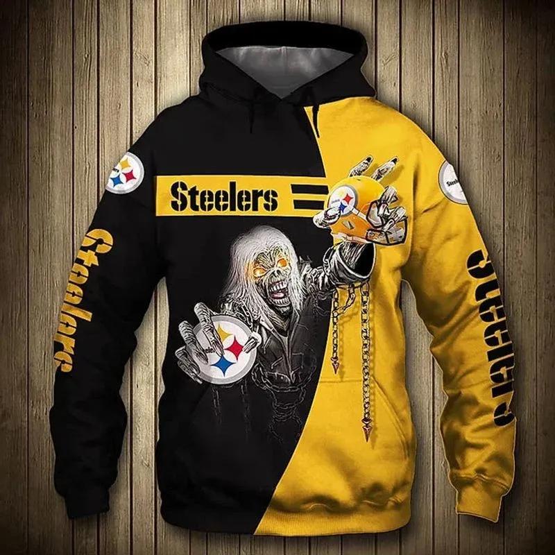 NFL Pittsburgh Steelers NFL 3D All Over Print Hoodie