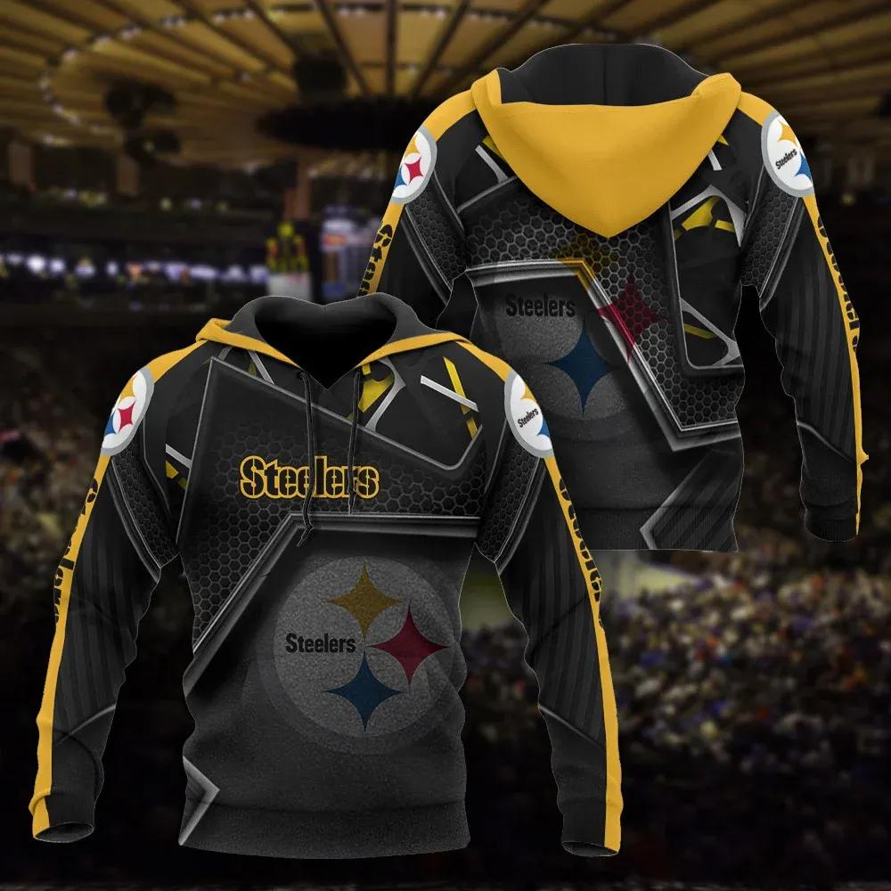 NFL Pittsburgh Steelers NFL 3D All Over Print Hoodie
