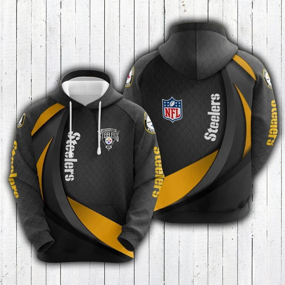 NFL Pittsburgh Steelers NFL 3D All Over Print Hoodie