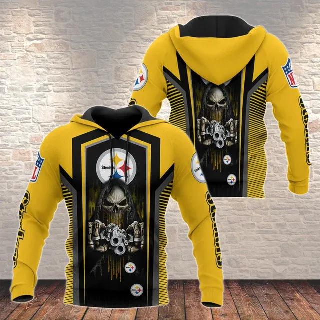 NFL Pittsburgh Steelers NFL 3D All Over Print Hoodie