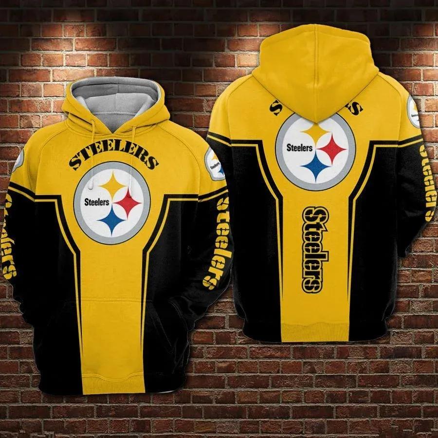 NFL Pittsburgh Steelers NFL 3D All Over Print Hoodie