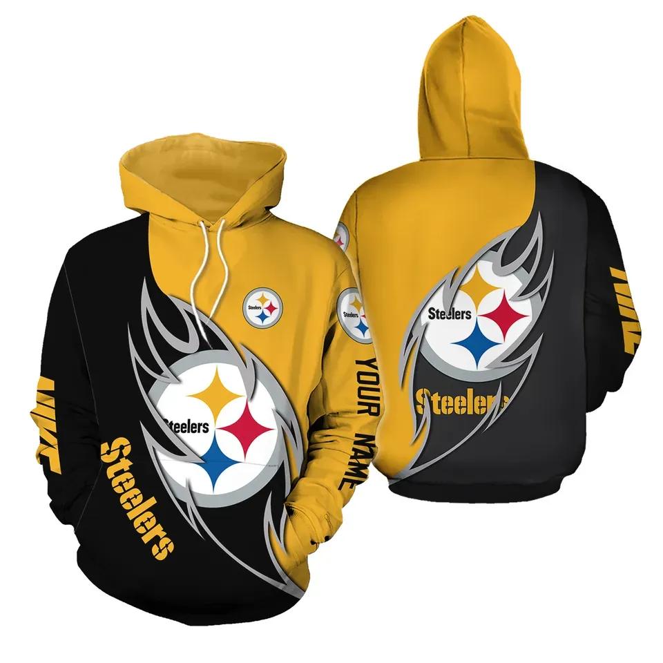 NFL Pittsburgh Steelers NFL 3D All Over Print Hoodie