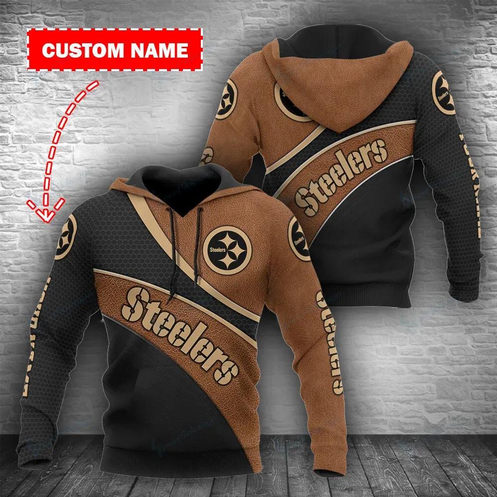 NFL Pittsburgh Steelers Personalized NFL 3D All Over Print Hoodie