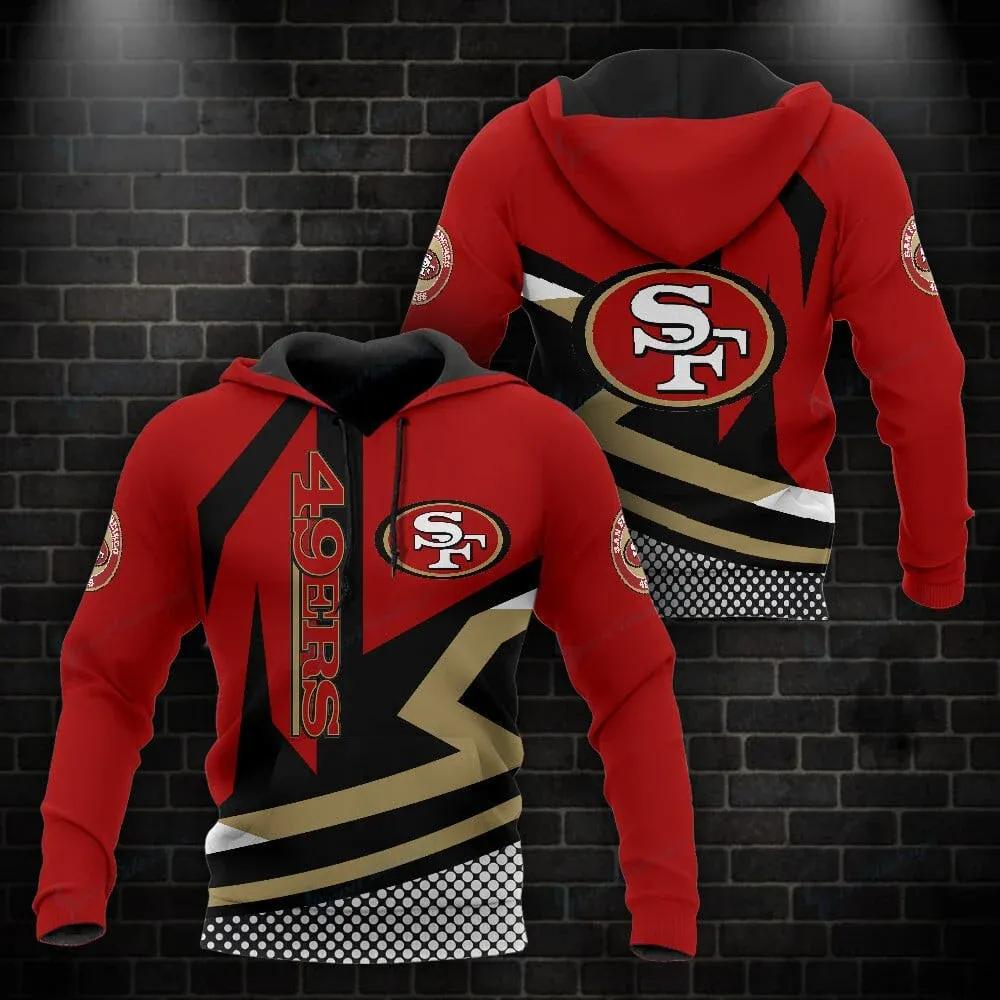 NFL San Francisco 49ers NFL 3D All Over Print Hoodie