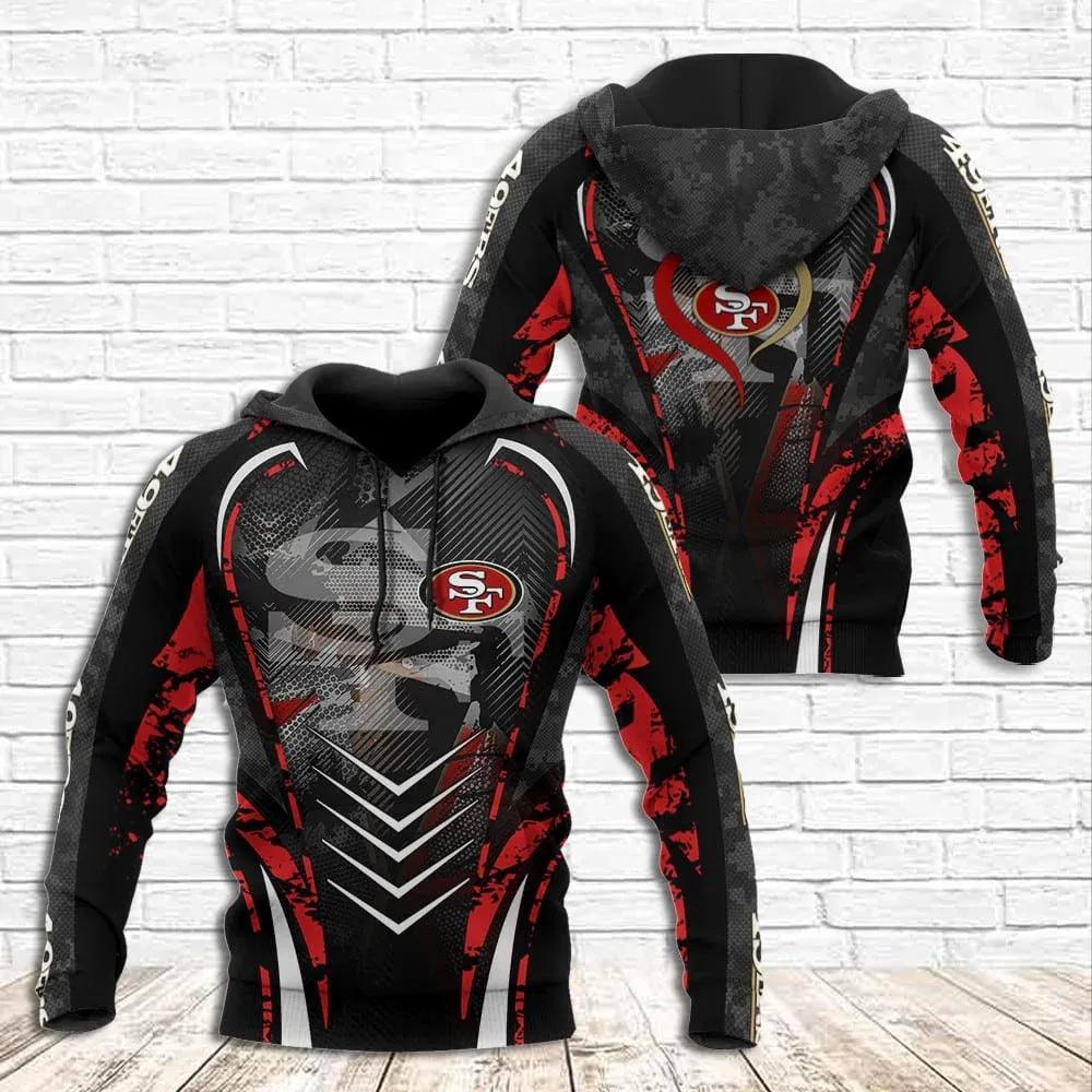 NFL San Francisco 49ers NFL 3D All Over Print Hoodie