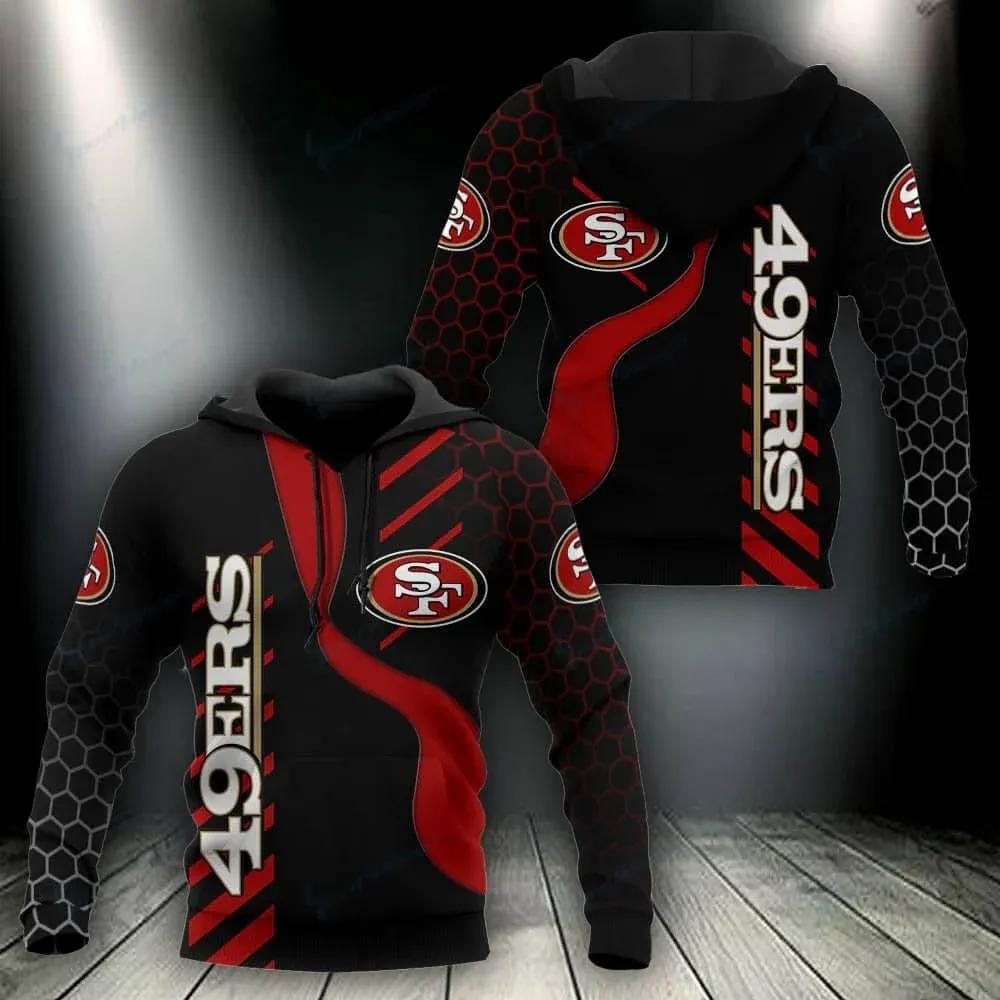 NFL San Francisco 49ers NFL 3D All Over Print Hoodie