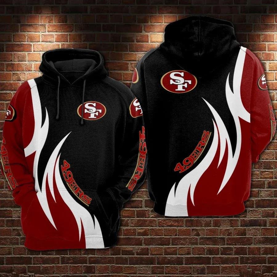 NFL San Francisco 49ers NFL 3D All Over Print Hoodie