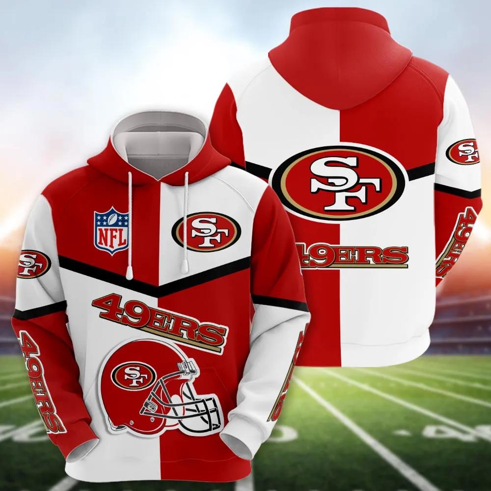 NFL San Francisco 49ers NFL 3D All Over Print Hoodie