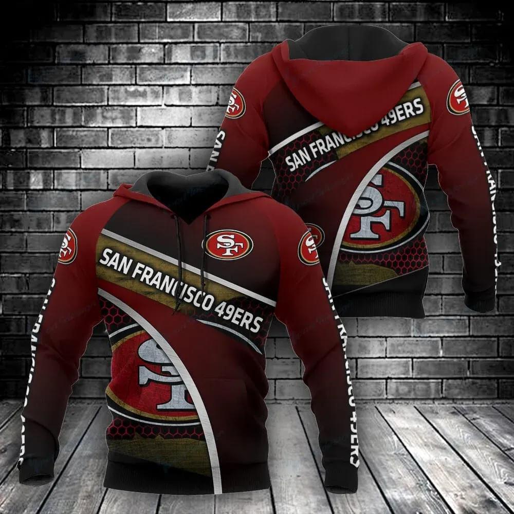 NFL San Francisco 49ers NFL 3D All Over Print Hoodie