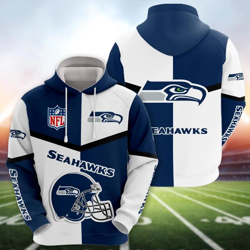 NFL Seattle Seahawks NFL 3D All Over Print Hoodie