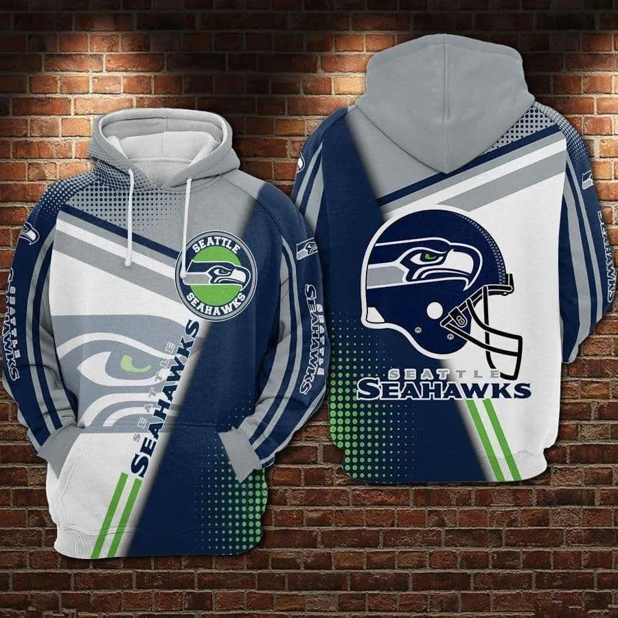 NFL Seattle Seahawks NFL 3D All Over Print Hoodie