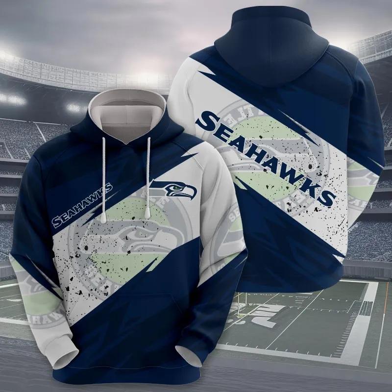 NFL Seattle Seahawks NFL 3D All Over Print Hoodie