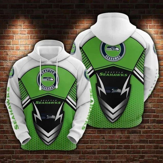 NFL Seattle Seahawks NFL 3D All Over Print Hoodie
