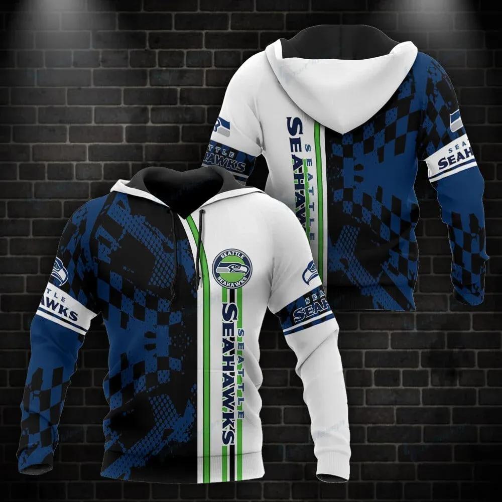 NFL Seattle Seahawks NFL 3D All Over Print Hoodie