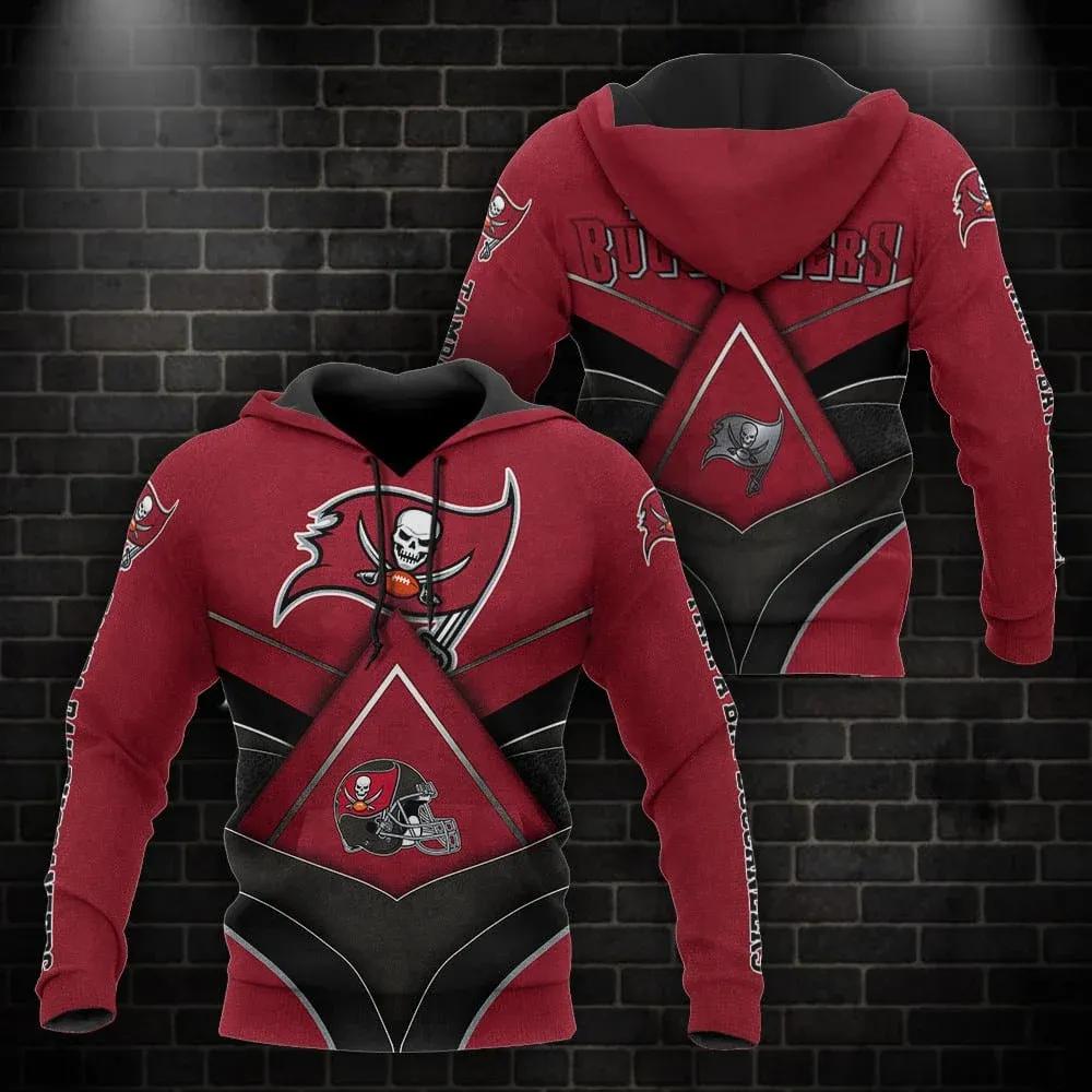 NFL Tampa Bay Buccaneers NFL 3D All Over Print Hoodie