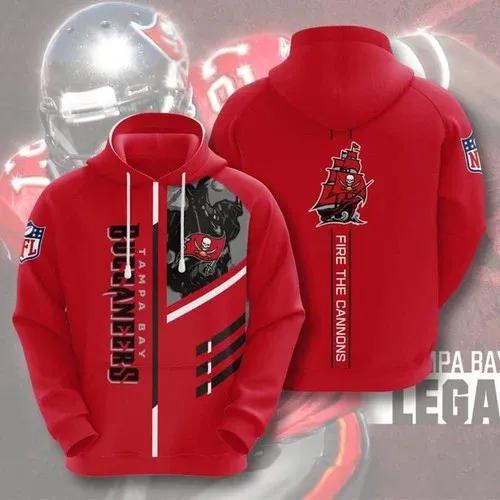 NFL Tampa Bay Buccaneers NFL 3D All Over Print Hoodie