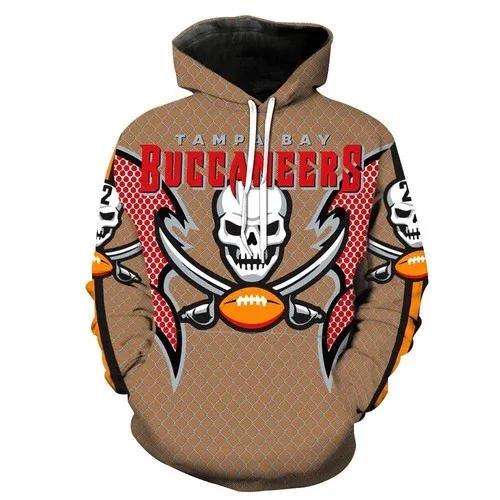 NFL Tampa Bay Buccaneers NFL 3D All Over Print Hoodie