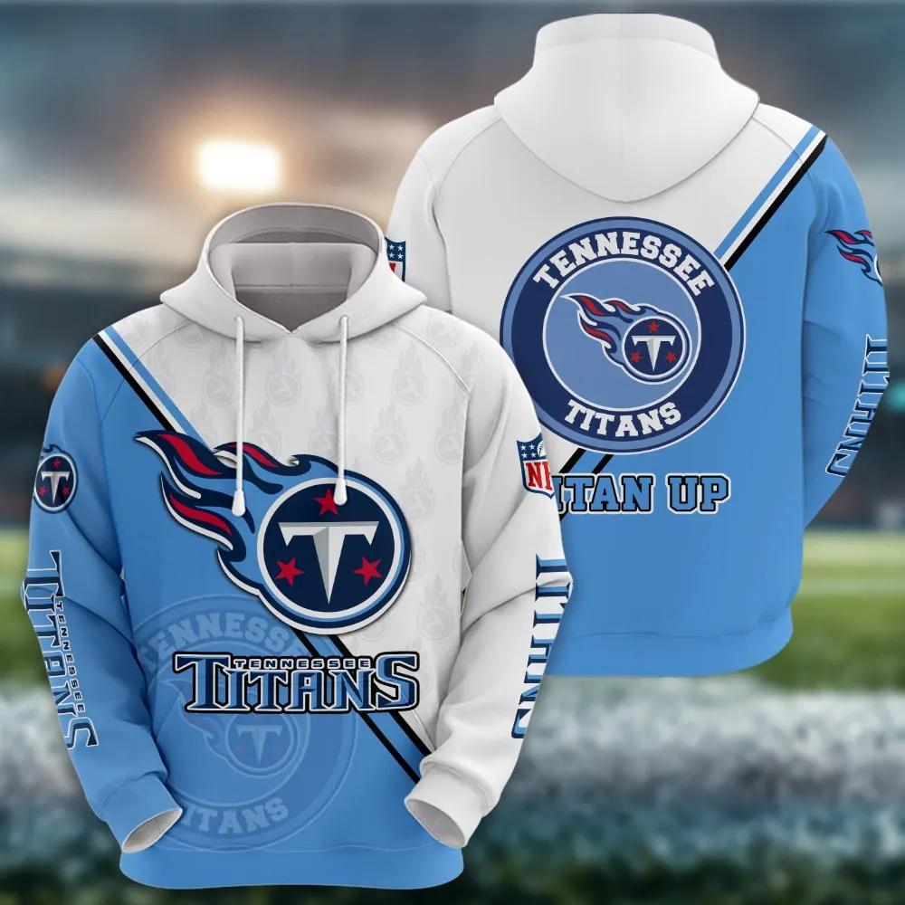 NFL Tennessee Team Titans NFL 3D All Over Print Hoodie