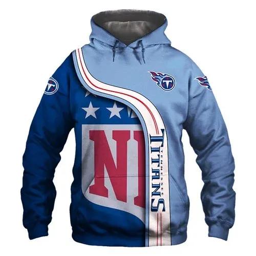 NFL Tennessee Team Titans NFL 3D All Over Print Hoodie
