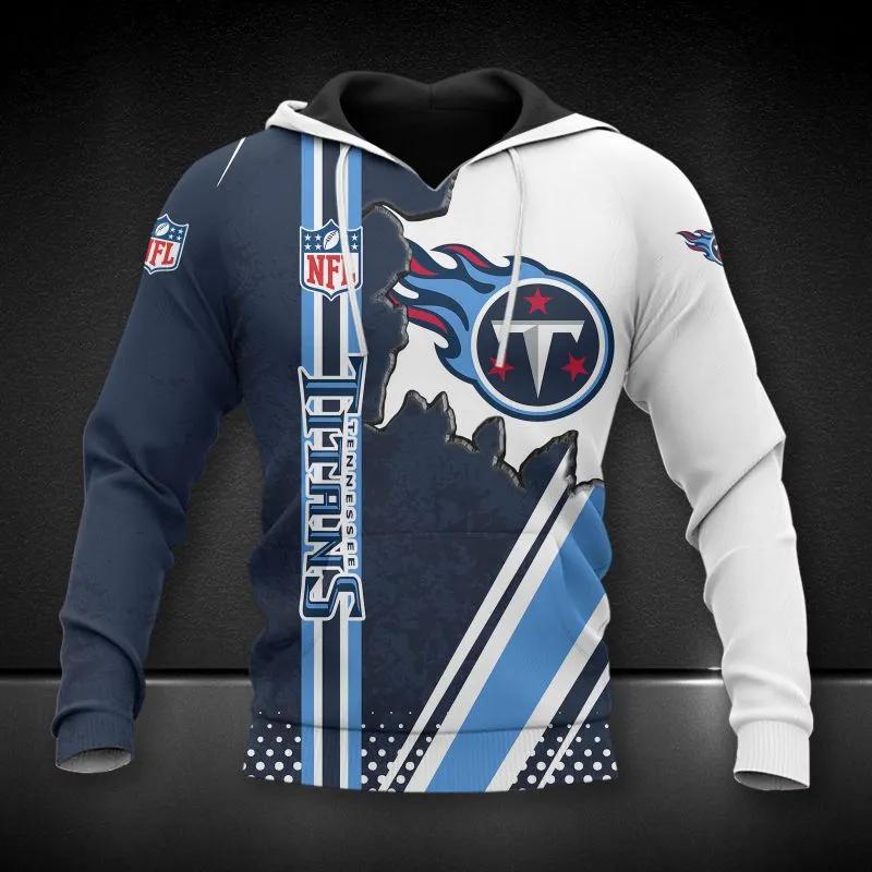 NFL Tennessee Titans NFL 3D All Over Print Hoodie