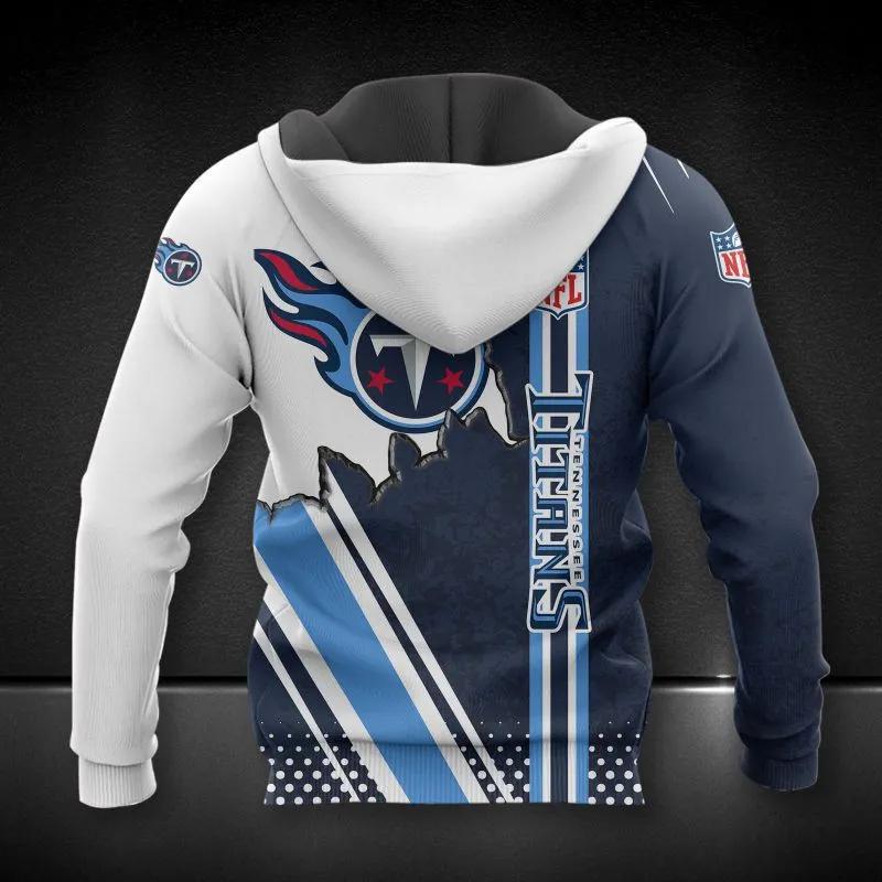 Alternative view of NFL Tennessee Titans NFL 3D All Over Print Hoodie