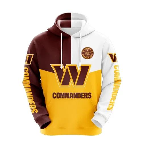 NFL Washington Commanders NFL 3D All Over Print Hoodie