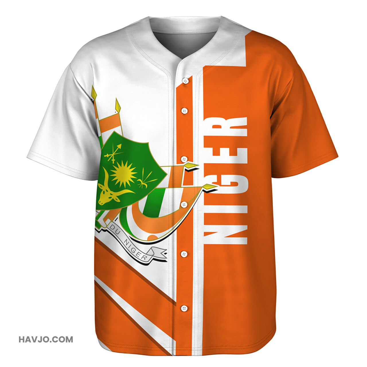 Niger Casual Style Baseball Jersey